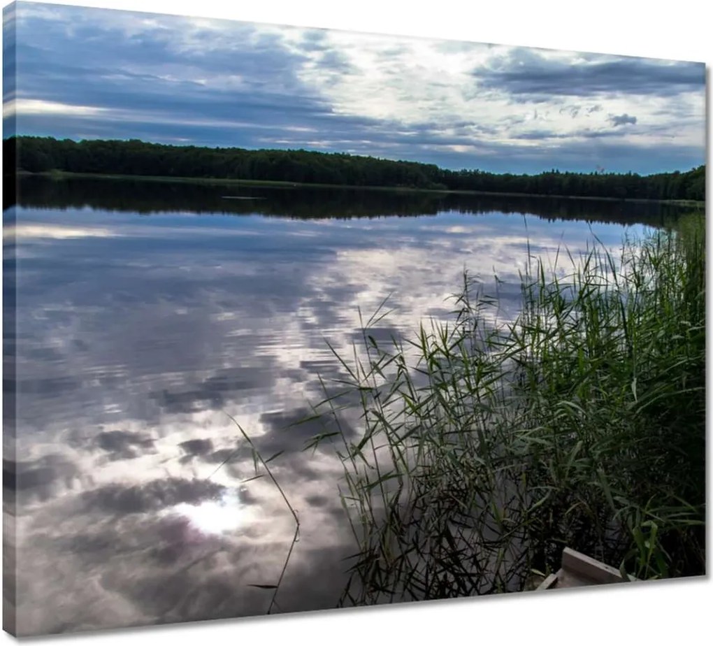 Vászonkép 50x40 Tó