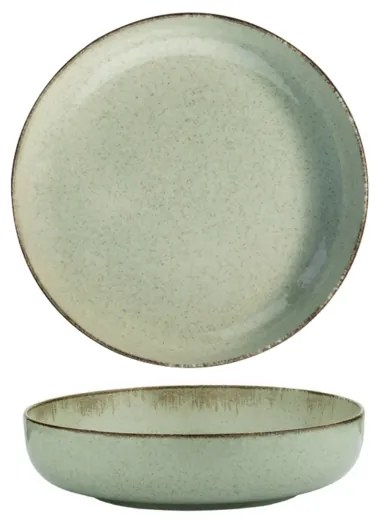 24 részes zöld porcelán étkészlet