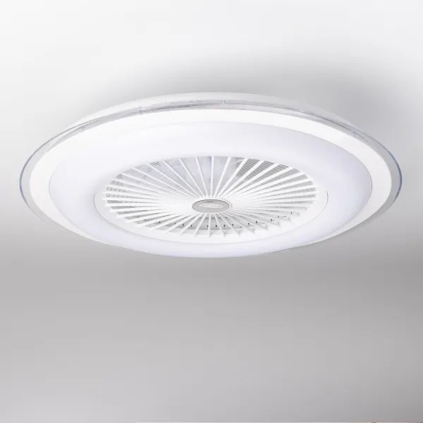 Brilagi - LED Dimmelhető lámpa ventilátorral RONDA LED/48W/230V fehér + távirányító