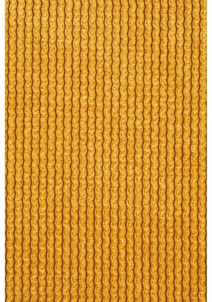 Okkersárga bársony fotel Bubba – Zuiver