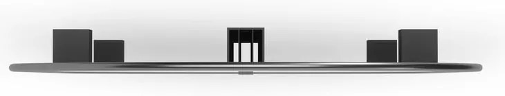 Fali tükör 46x91 cm Hubba – Umbra