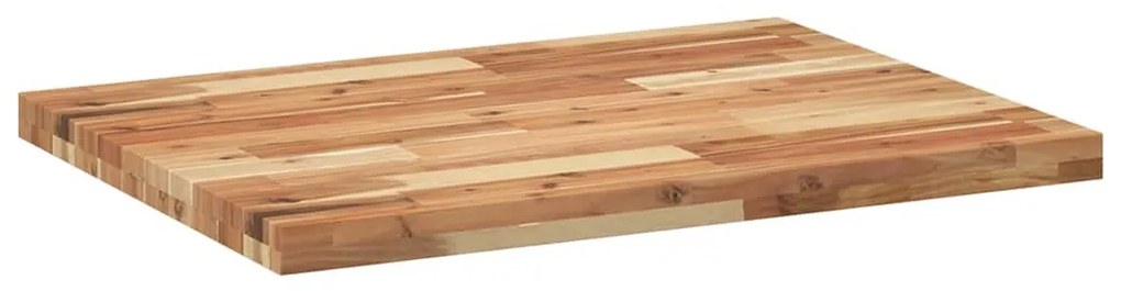 olajbevonatú tömör akácfa íróasztallap 80 x 60 x 4 cm