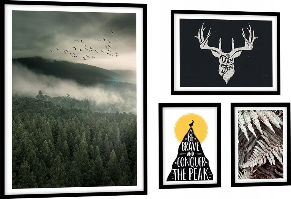 Komplett sorozat 4db Képek Poszterek keret nélkül KP052