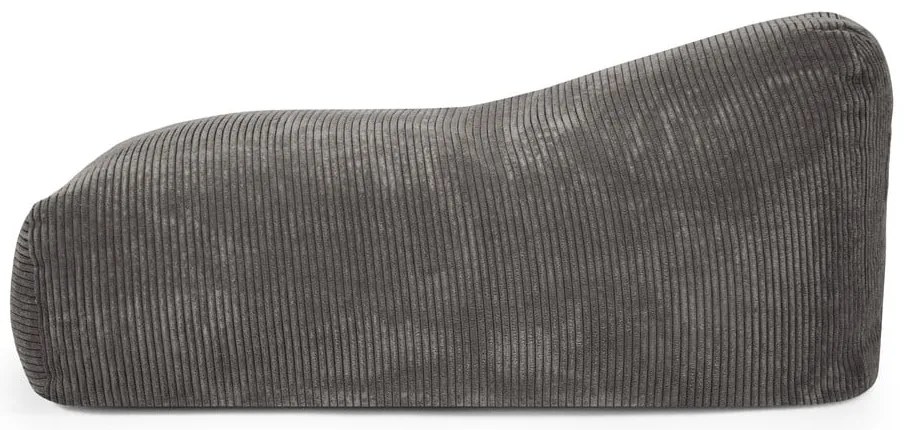 Mustársárga kordbársony babzsákfotel Snug 130 – SLOWDOWN