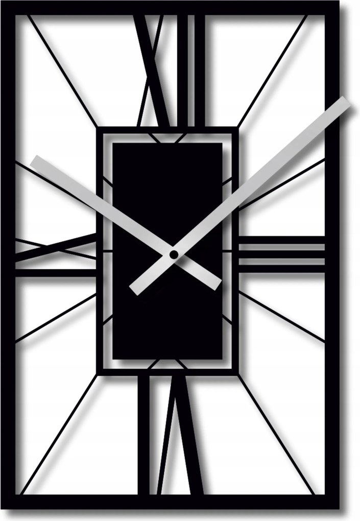 Falióra Nappaliba Modern Falióra Téglalap Alakú Óra 60 cm