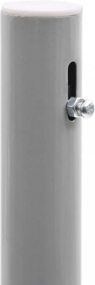 fekete behúzható oldalsó napellenző 160 x 500 cm