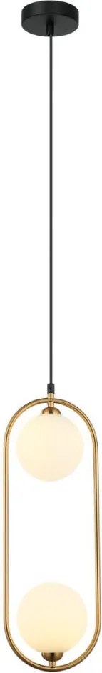 ITALUX PND-3965-2-BRO LUPUS Egyágú Függesztett Lámpa Fém G9 IP20