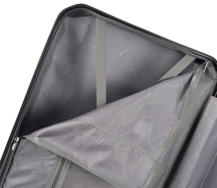 BONTOUR “SPINNER” Nagy Duplakerekes Gurulós bőrönd, jégkék