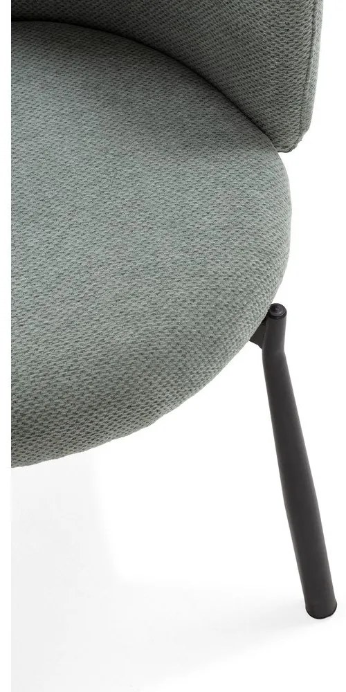 Mentazöld kárpitozott étkezőfotel szett 2 db-os Ginny – MOME