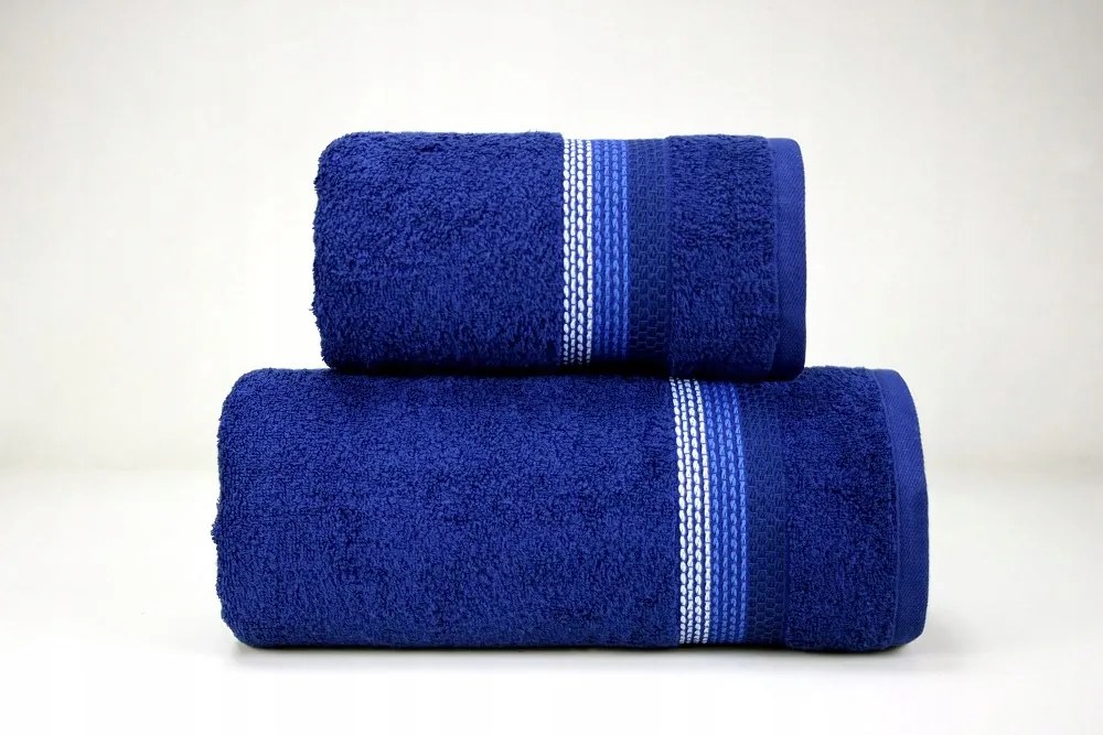 Ombre törölköző 70x140 sötétkék 450g/m2 Frotex Greno