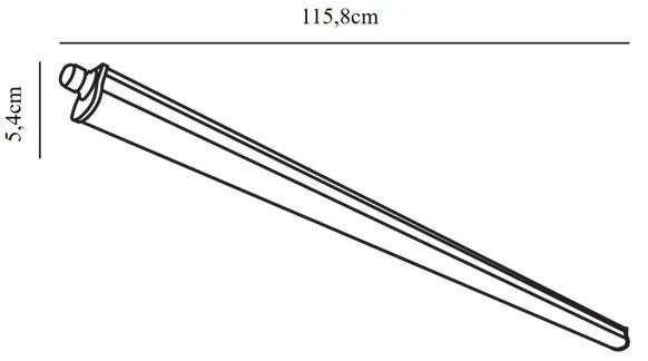 Nordlux - LED Műszaki lámpatest WESTPORT LED/39W/230V 4000K IP65