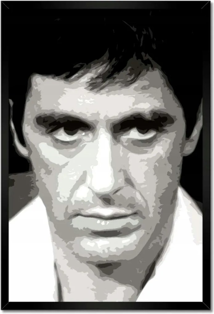 Poszterek keretben 40x60 The World Is Yours Pacino