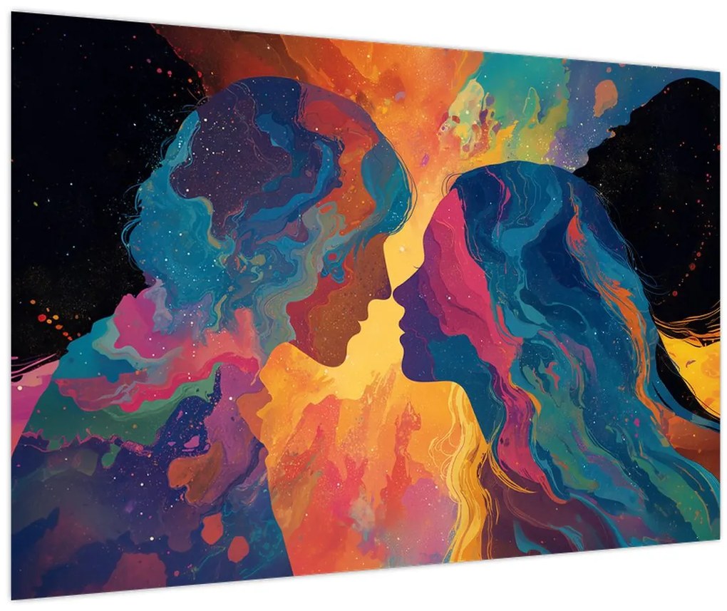 Kép - Kozmikus szerelem (90x60 cm)