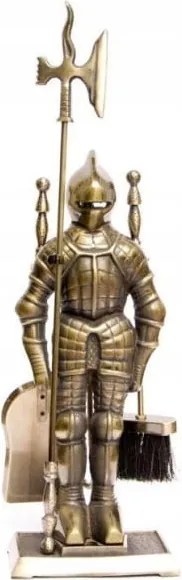 Kandalló szett Állvány Eszközök Lovag patinás Akcesoria Kandallóhoz