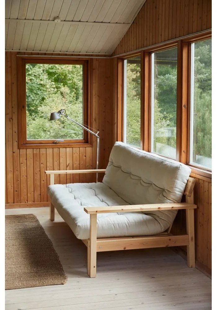 Mustársárga kinyitható kanapé 190 cm Unwind – Karup Design