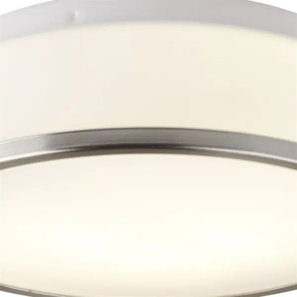 Searchlight 7039-28SS - DISC fürdőszobai mennyezeti lámpa 2xE27/60W/230V IP44