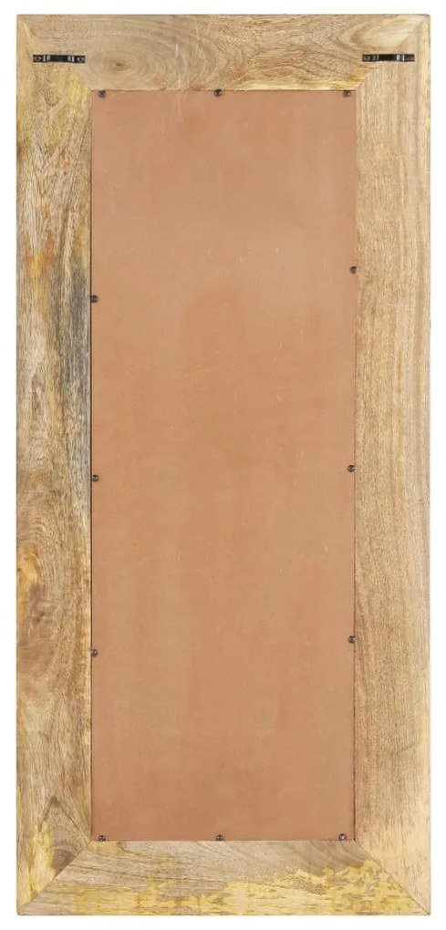 tömör mangófa tükör 50 x 3 x 110 cm