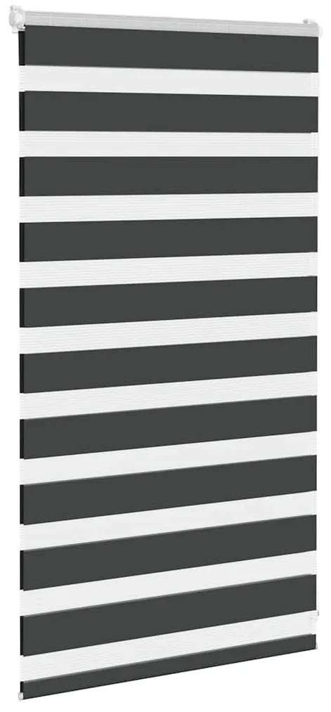 zebrafüggönnyel fekete szövetszélesség 75,9 cm poliészter