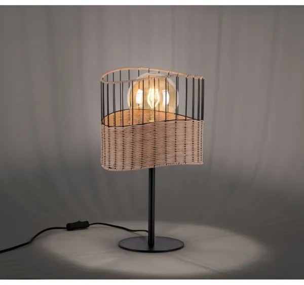 Leuchten Direkt 11150-79 - Asztali lámpa REED 1xE27/60W/230V