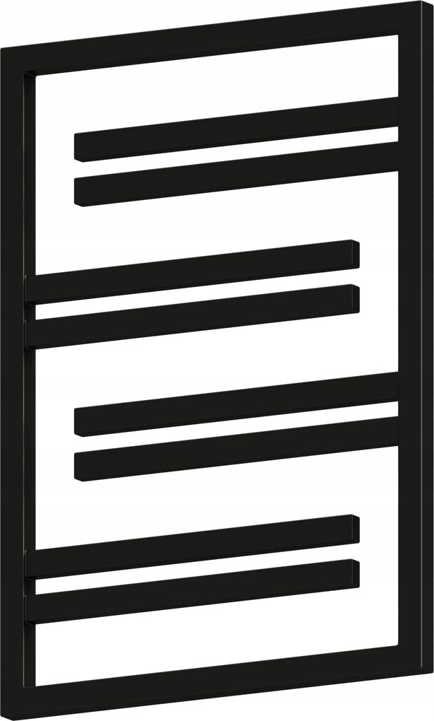 Dekorációs Radiátor Hollywood H750 L530 Fekete