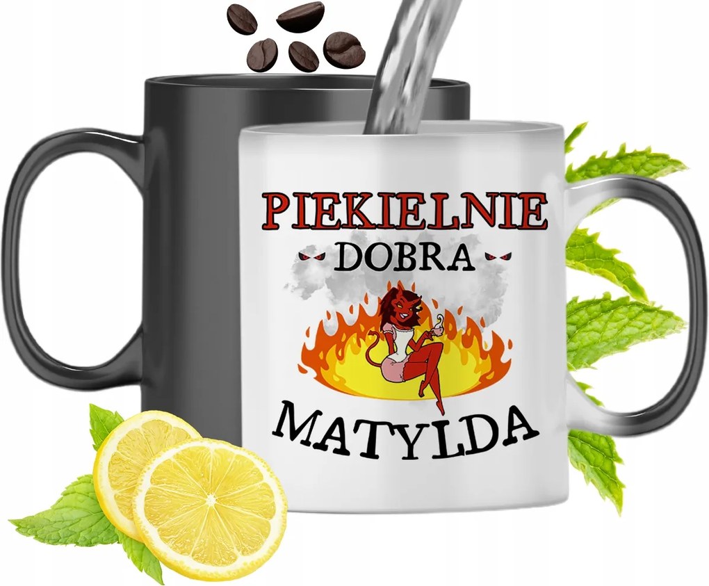 Mágikus Bögre Matilda Színváltós Nyomtatott Fotóval