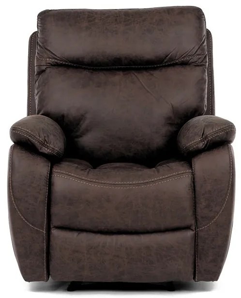 Relax fotel vezeték nélküli elektromos vezérléssel, barna vintage szövettel. TV-4094 BR3