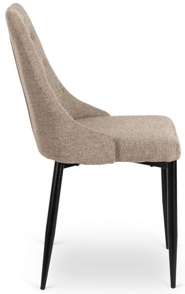 Sötét Bézs Szövet Étkezőszék. CORK 2