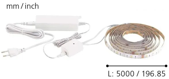 Eglo 32733 - LED RGB CCT szalag 5m STRIPE-C LED/16W/230V