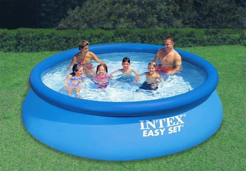 INTEX Easy Set 305 × 76 cm felfújható kerti medence szűrőszivattyúval (28122NP)