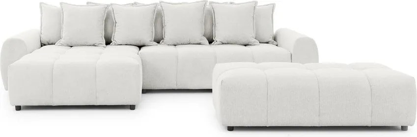 Fehér lábtartó Albane – Ropez