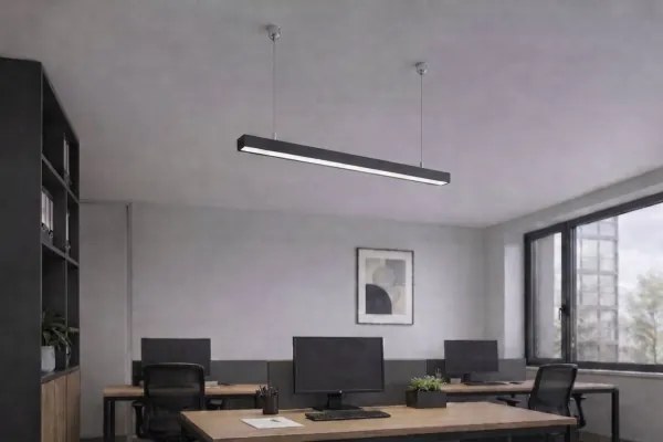 Brilagi - FULLDAY LED függeszték 10/15/20W, 230V, 2700/4000/6000K, 60cm, fekete