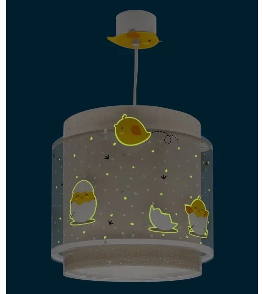 Dalber 76872 - Gyerek csillár BABY CHICK 1xE27/15W/230V