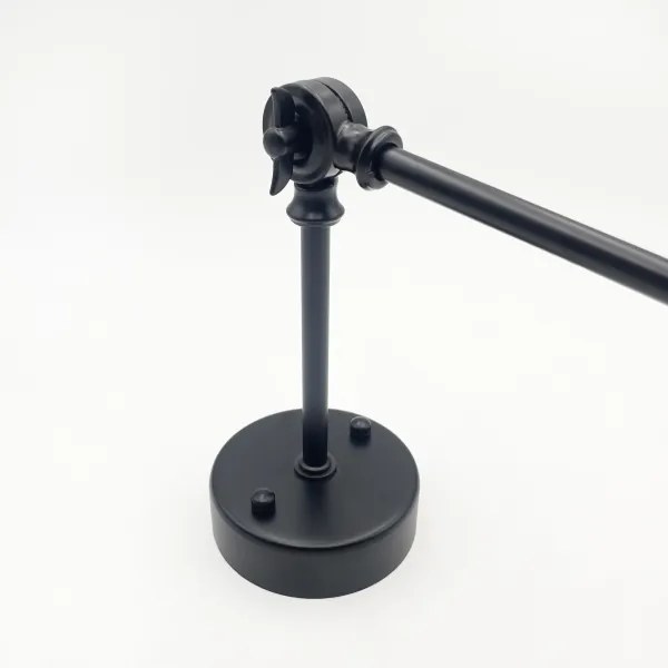 Brilagi - LED állítható rudas csillár IRONBEAM 1xE27/60W/230V fekete