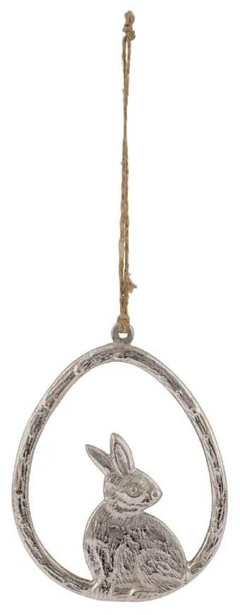 Hare húsvéti függődekoráció, magasság 8,4 cm - Ego Dekor