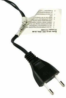 NEXOS Karácsonyi dekorációs füzér 2,7 m meleg fehér