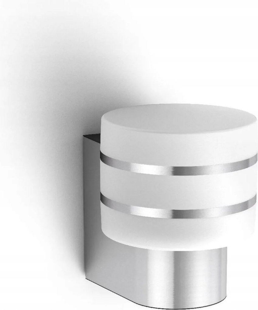 Philips Hue White Tuar kültéri fali lámpa, rozsdamentes acél, 2700K, E27, IP44