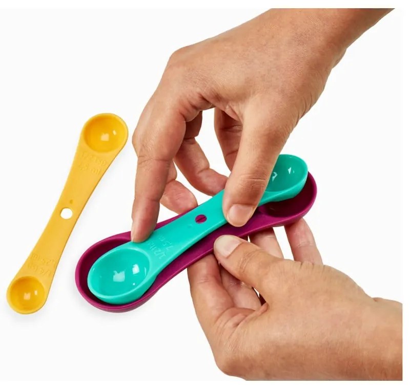 Spoons 3 db-os színes mérőkanál szett - Metaltex