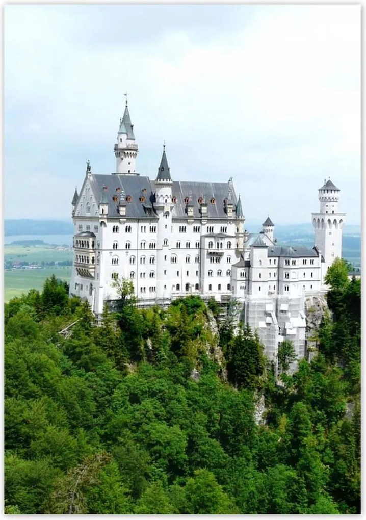 Poszterek 70x100 Neuschwanstein kastély