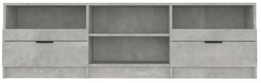 betonszürke szerelt fa TV-szekrény 69,5x30x50 cm