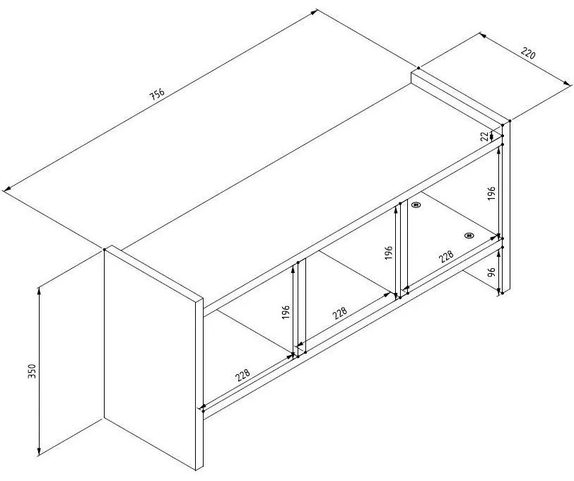 Akasztós panel Ladiba (antracit) . 1095749