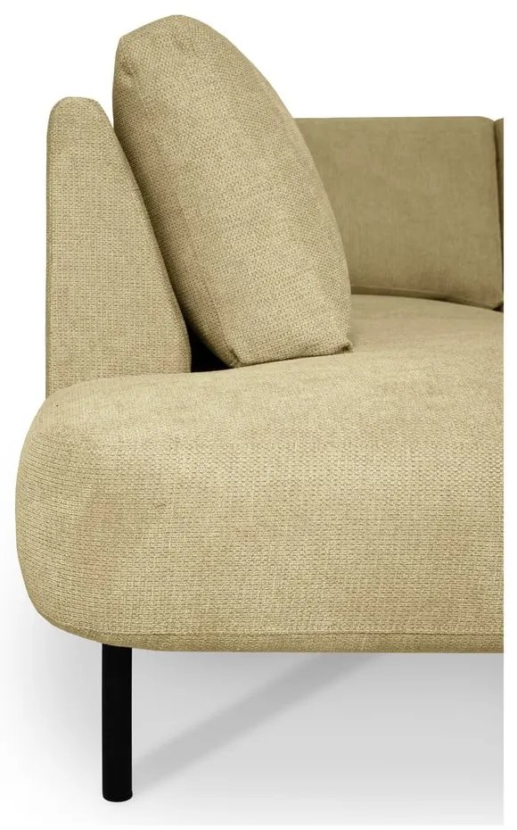 Okkersárga sarokkanapé (bal oldali-U alakú) Hero – Scandic