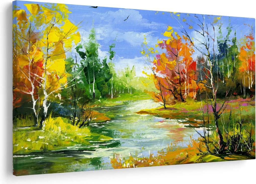 Kép - Tájfestés (90x60 cm)