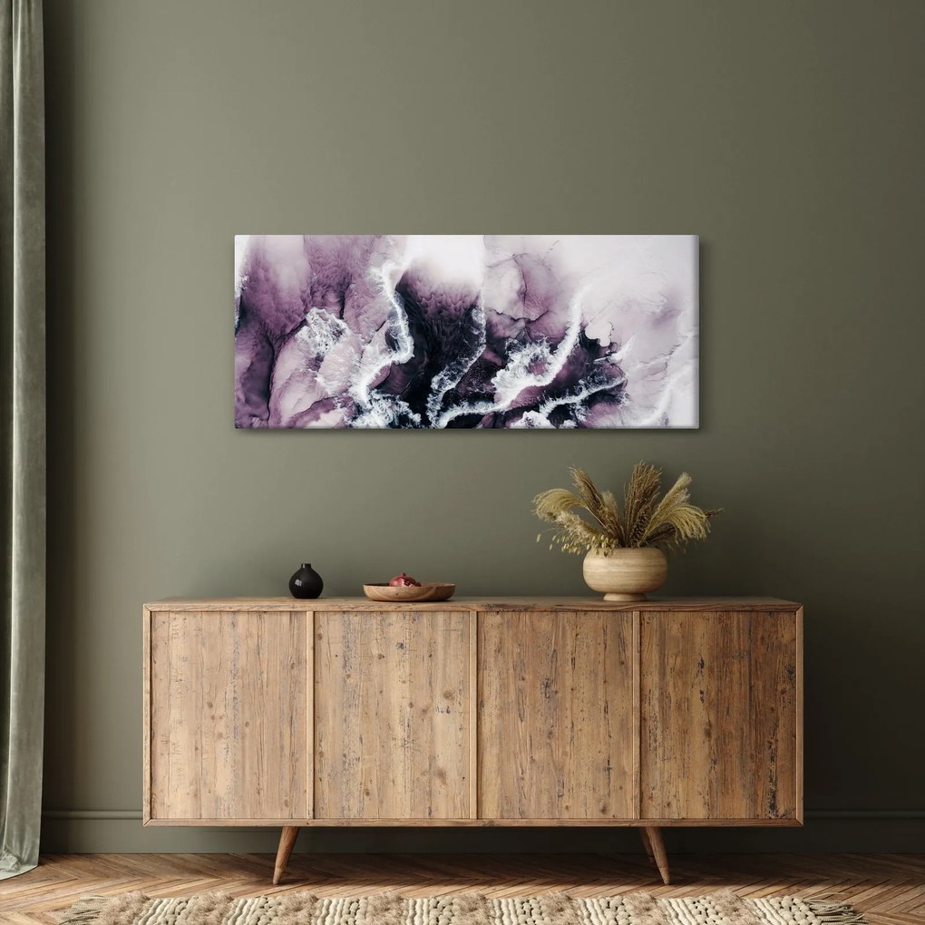 Kép - Lila márvány N⁰2 (120x50 cm)