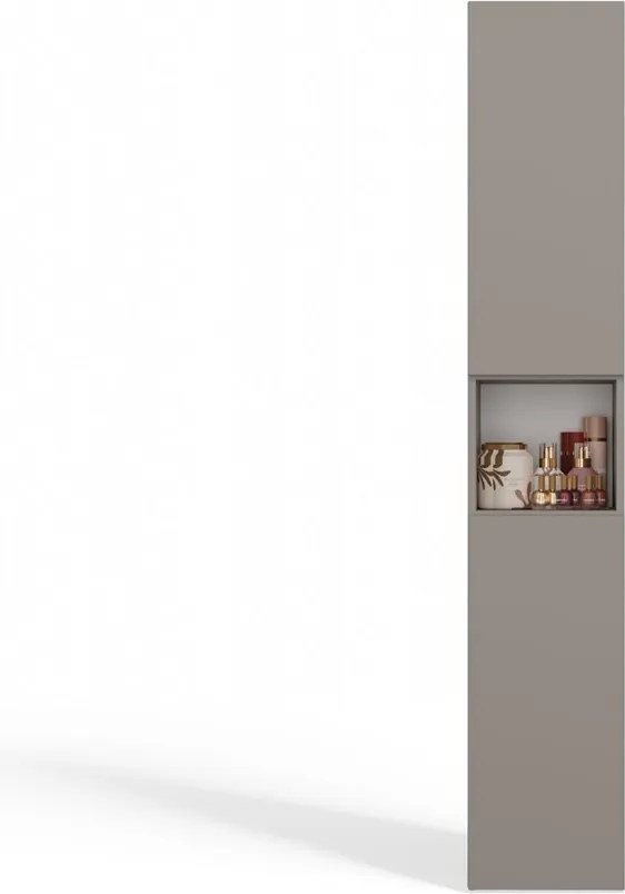 Faenza Nel III fürdőszoba szekrény, 30x31x174 cm, agyag színű