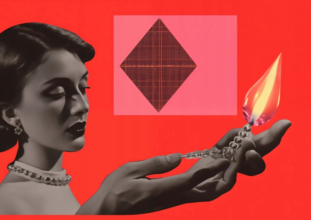 Poszter 29,7x21cm A valóság kiégése