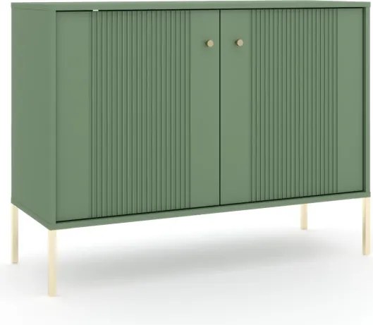 ISEO Komód zöld színben. 104 cm.