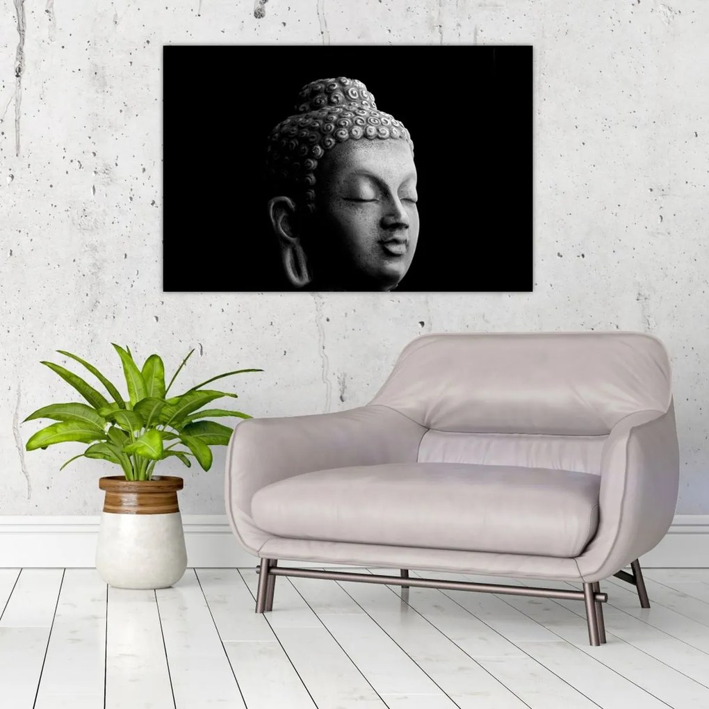 Kép - Buddha, portré (90x60 cm)