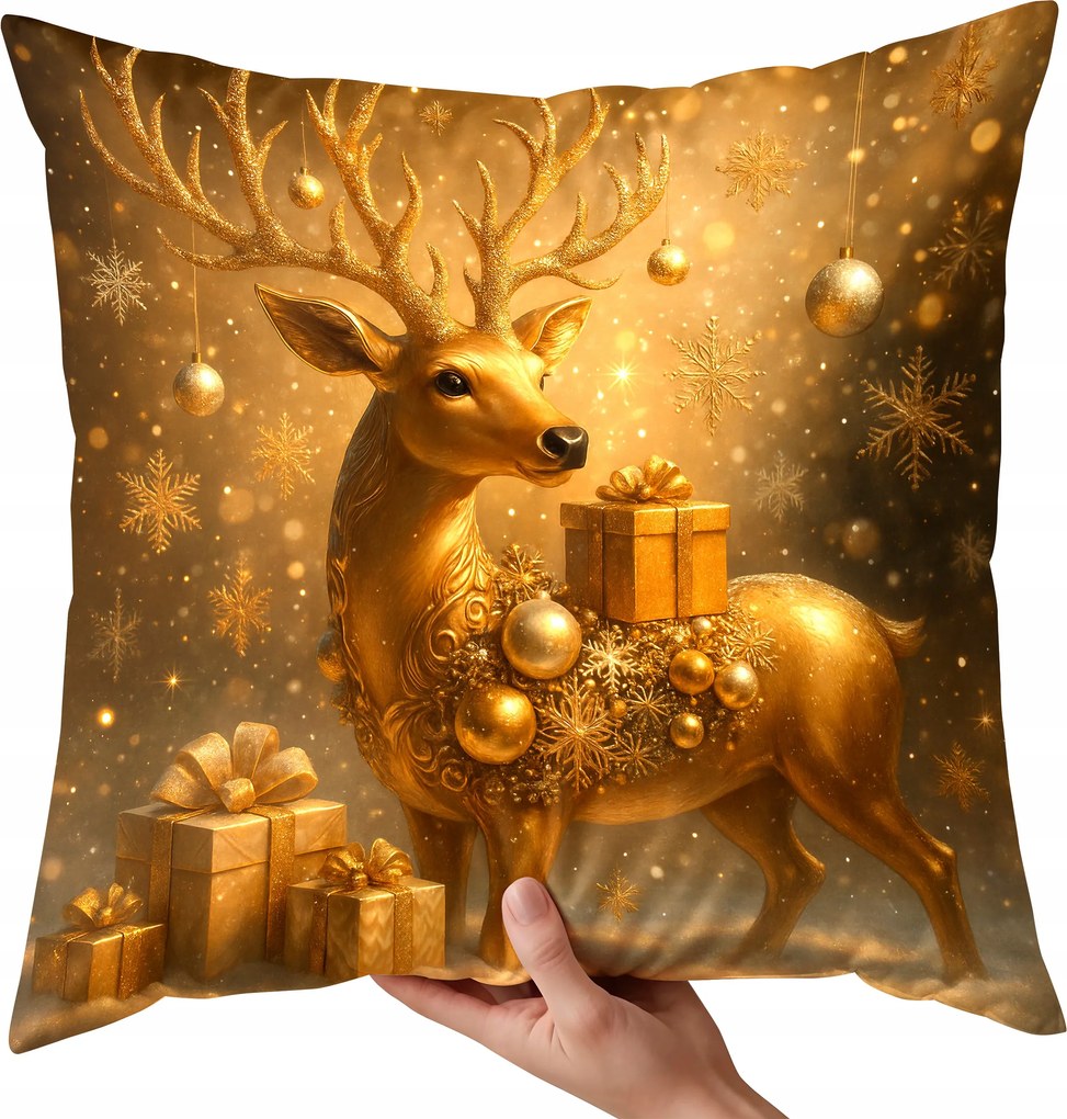 Karácsonyi díszpárnahuzat 40x40 díszpárnahuzat