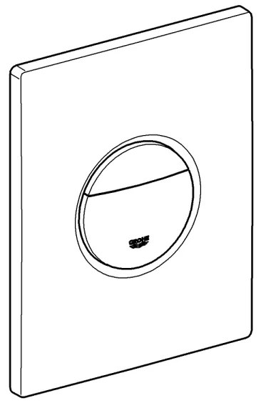 GROHE 38765000 - NOVA COSMOPOLITAN öblítőgomb 156 × 197 mm króm
