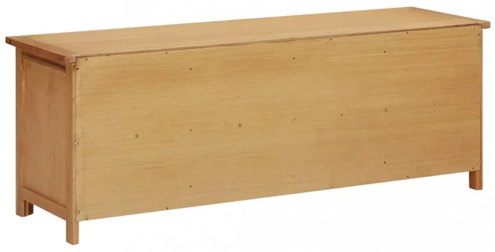 tömör tölgyfa cipőtartó állvány 114 x 37 x 45 cm
